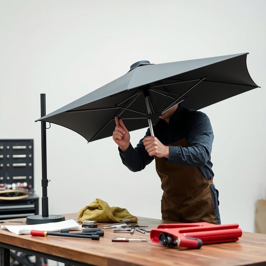 Reparo de guarda-chuva